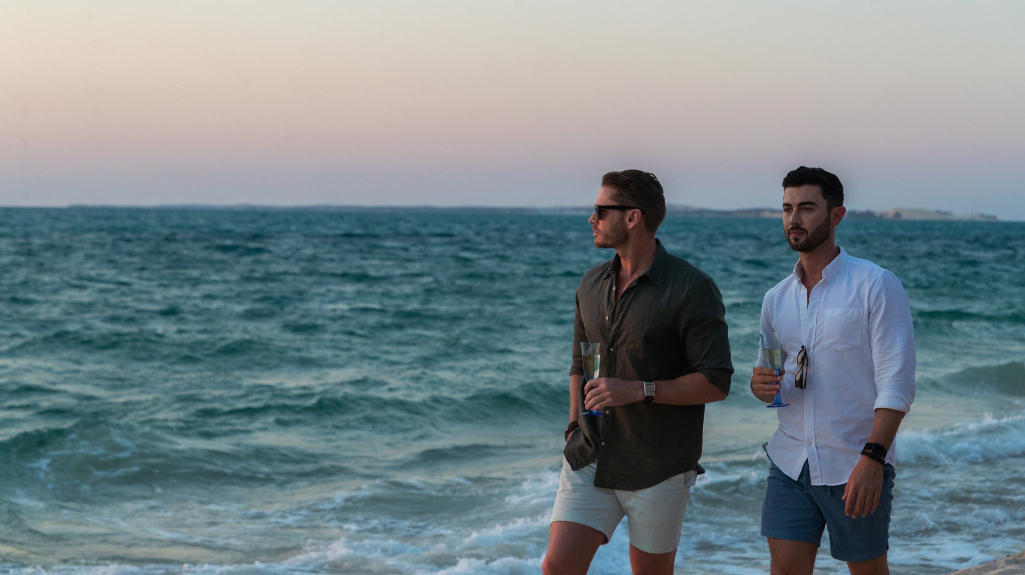 Taking a long walk on the Mozambique beach