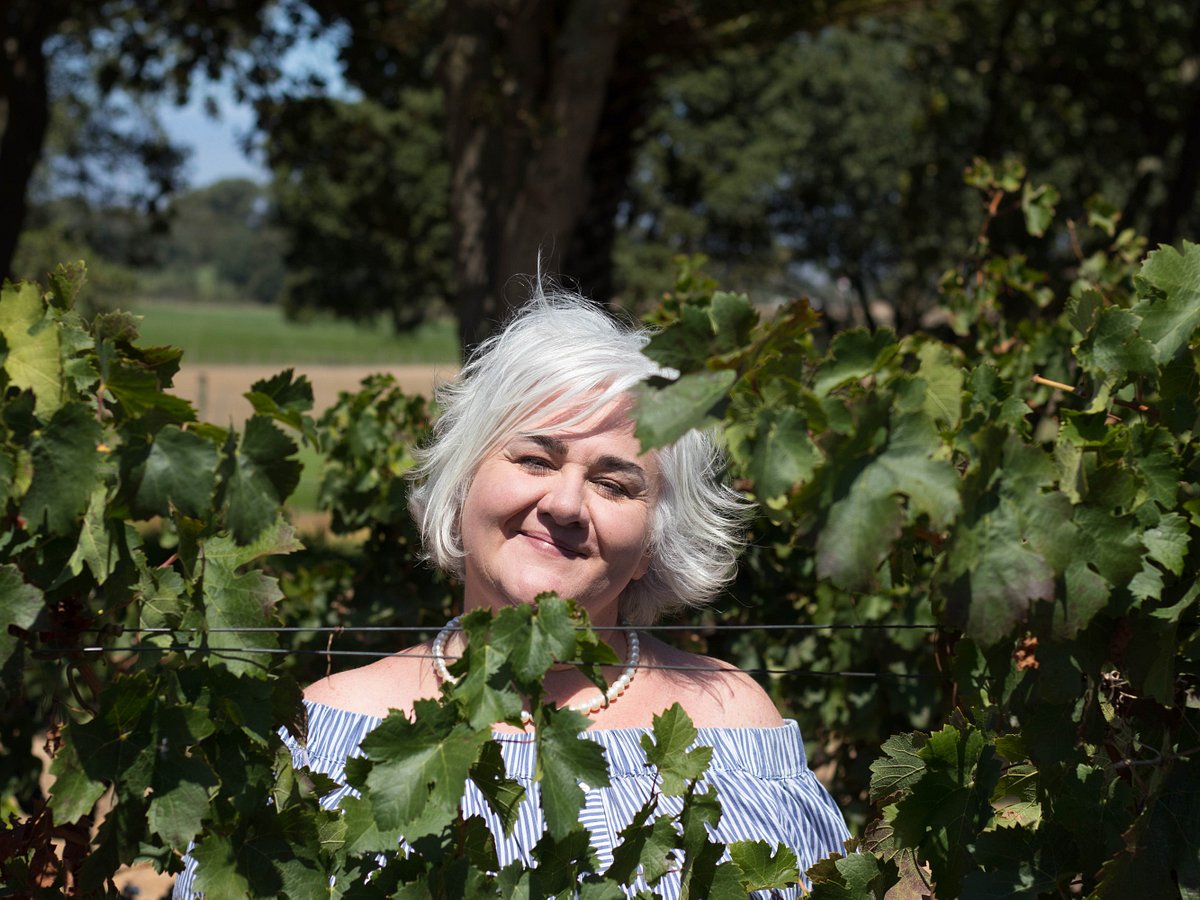 Wine Fairy in the vines