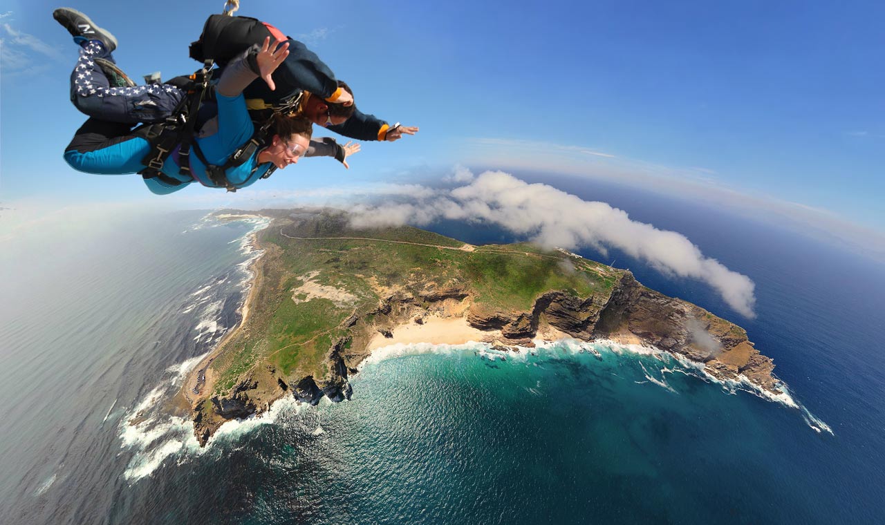 Skydiving in Cape Town