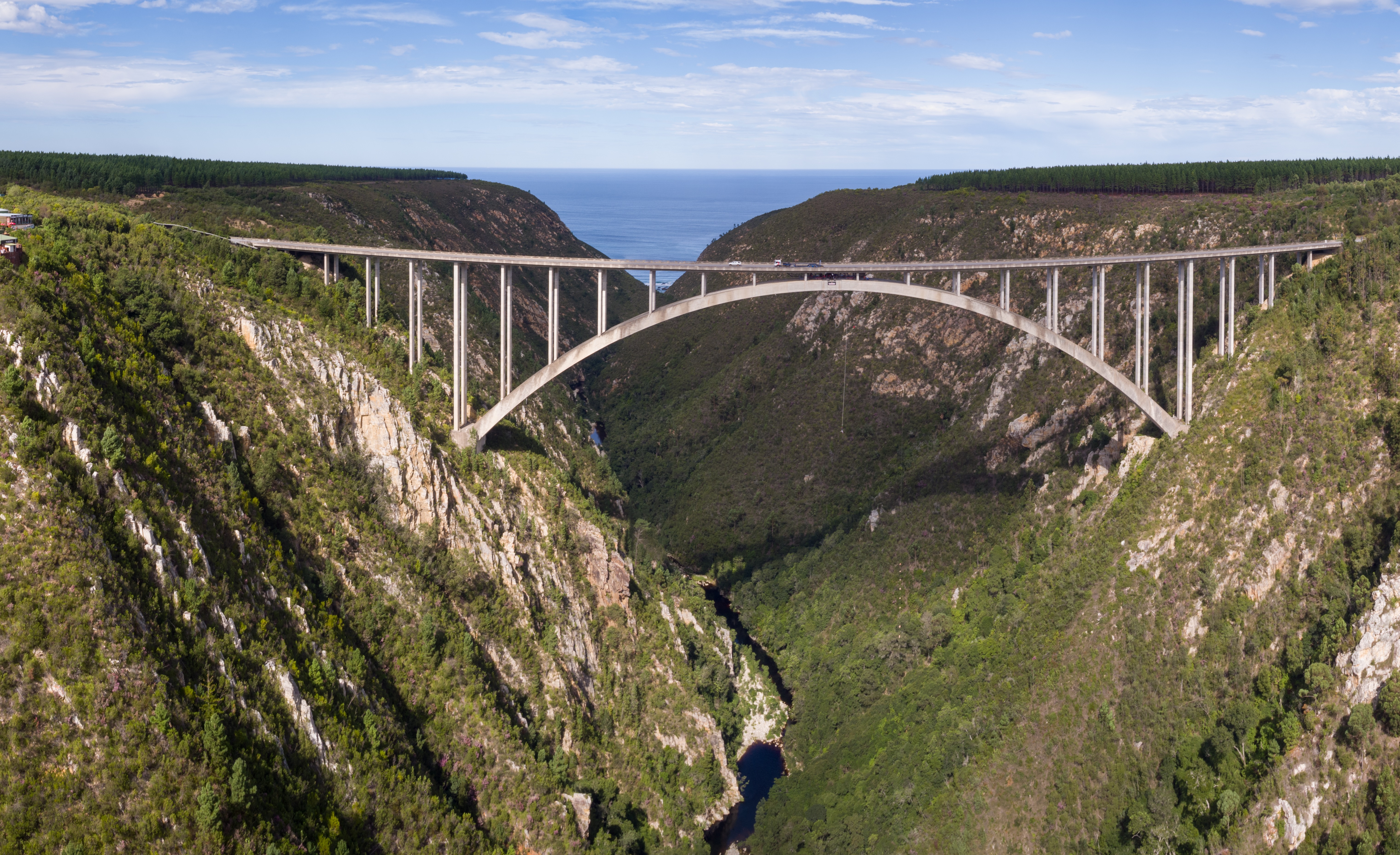 Bloukrans bridge in Tsitsikamma